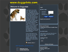 Tablet Screenshot of doggydate.com